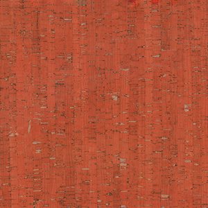 CORK FABRIC 18" X 15" BY MODA - RED / SILVER - MULTIPLE 3