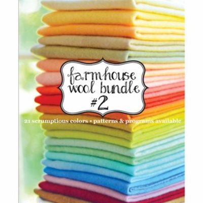 Farmhouse 2 Wool Fat 1 / 4's by Moda